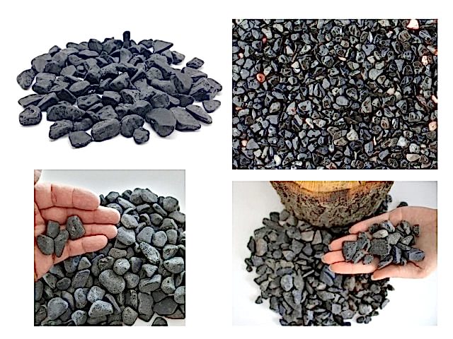 DOLOMİT TAŞI GRİ 6-10 cm 5 KG DOĞAL DEKORASYON TAŞI