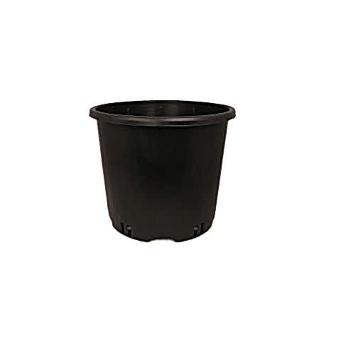 SİYAH ÜRETİM SAKSISI 10 ADET - 5 LT 21 CM