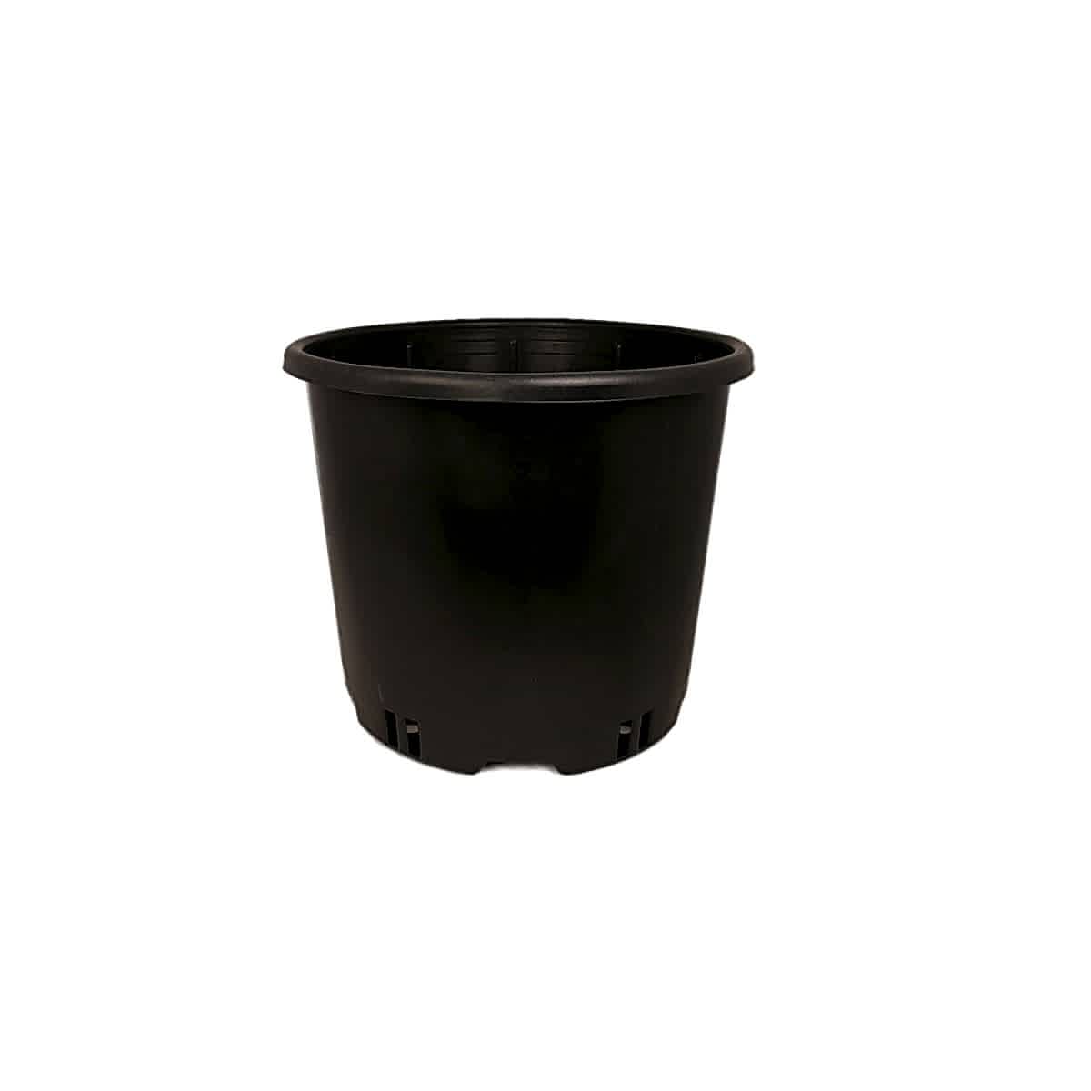 SİYAH ÜRETİM SAKSISI 100 ADET - 5 LT 21 CM